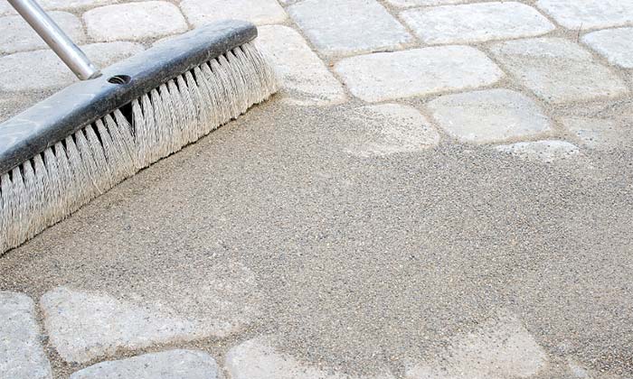 Residential Masonry Paver Resanding